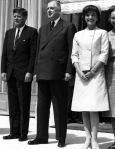 The Kennedys with President Charles de Gaulle
