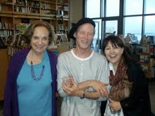 Joanna Biggar, Lowry& Linda McFerrin reliving the magic at Book Passage, San Francisco